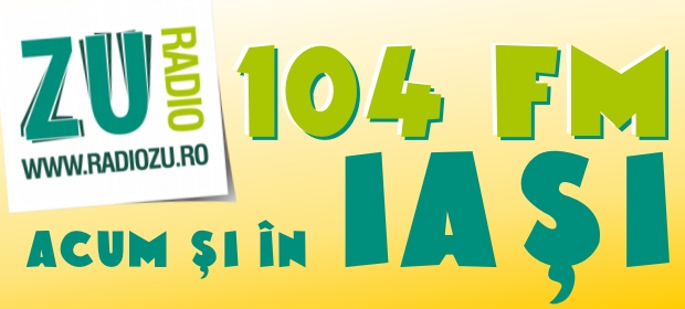 Radio ZU in Iasi, pe 104 FM