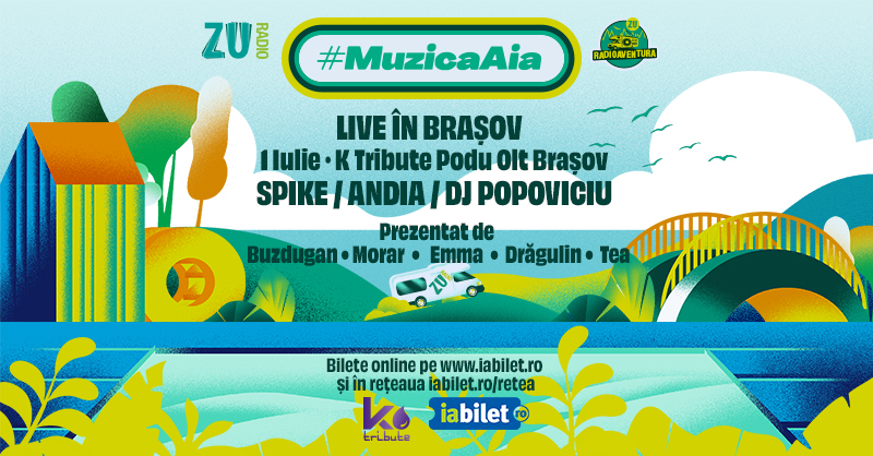 to manage heal Above head and shoulder RadioAventura2022: Party cu #MuzicaAia LIVE în Brașov. Biletele sunt  disponibile aici | Radio ZU