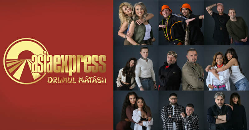 Asia Express 2026: 9 echipe, 18 vedete și un singur drum — Drumul ...
